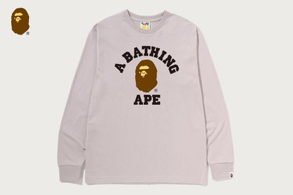 BAPE COLLEGE LS TEE