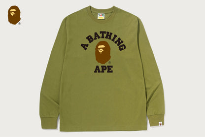 BAPE COLLEGE LS TEE