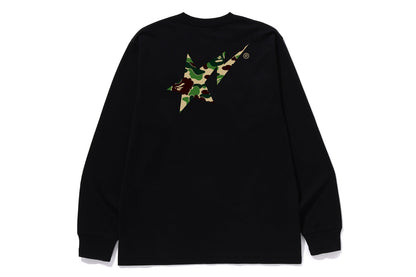 BAPE ABC CAMO BAPE STA LS TEE
