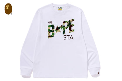 BAPE ABC CAMO BAPE STA LS TEE