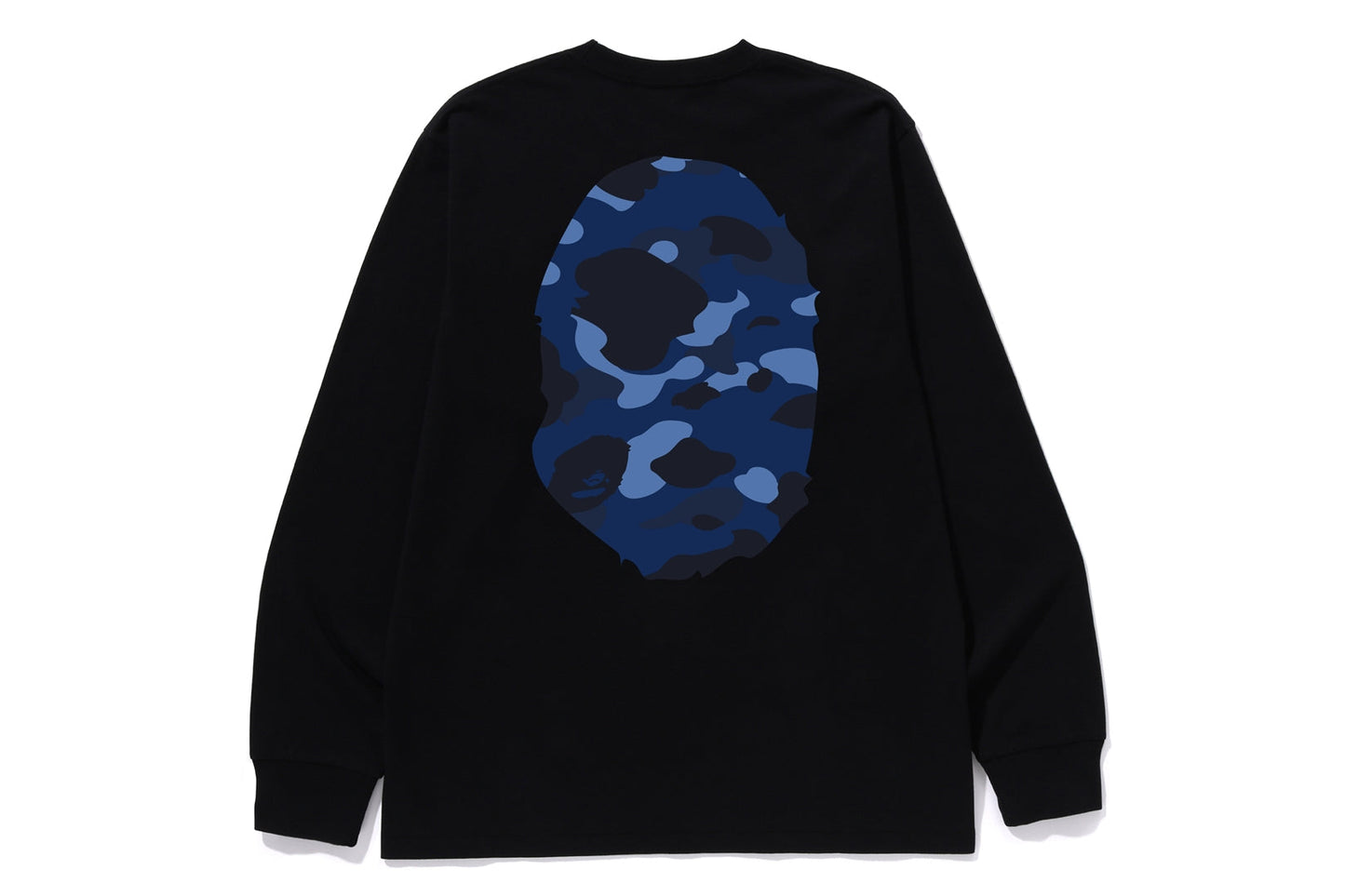 BAPE COLOR CAMO BIG APE HEAD 長袖T恤