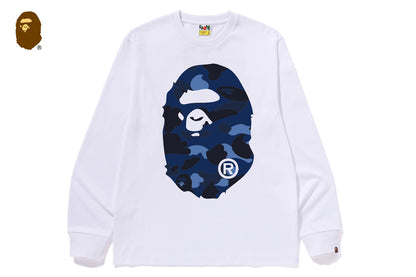 BAPE COLOR CAMO BIG APE HEAD 長袖T恤