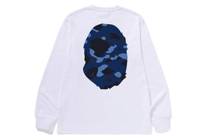 BAPE COLOR CAMO BIG APE HEAD 長袖T恤