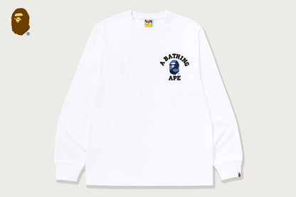 BAPE COLOR CAMO COLLEGE ATS LS TEE
