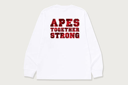 BAPE COLOR CAMO COLLEGE ATS LS TEE