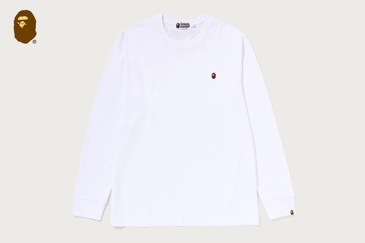 BAPE ONE POINT LS TEE
