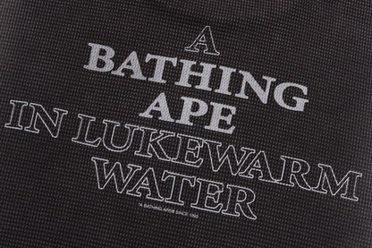 BAPE HEAVY WASHED BAPE MILITARY GRAPHIC RELAXED FIT LS TEE