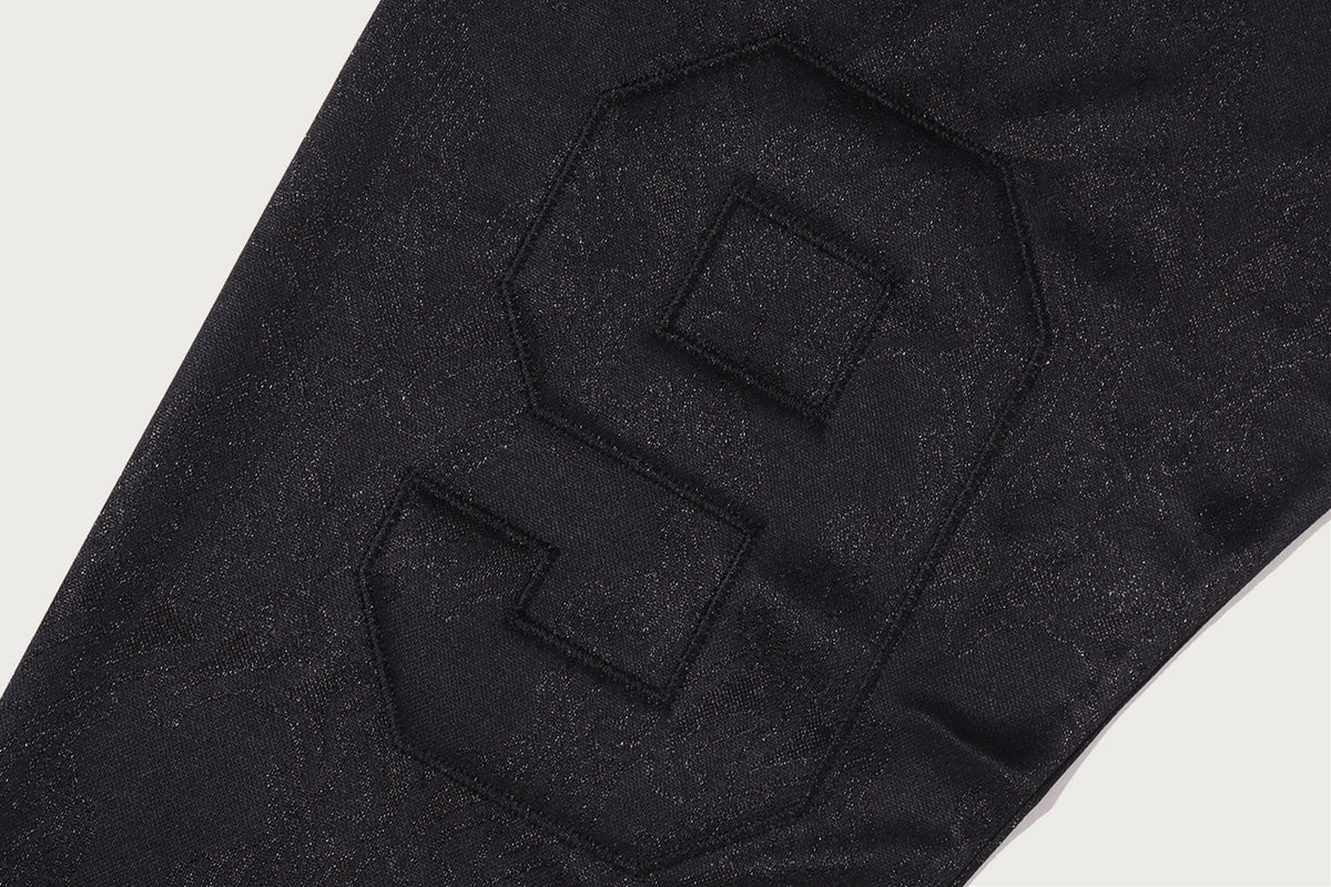 BAPE MULTI LOGO RELAXED FIT FOOTBALL LS JERSEY