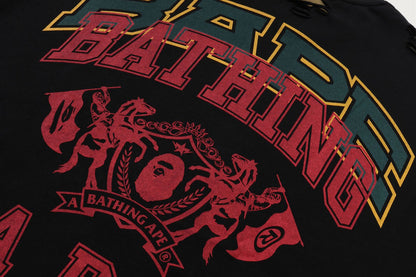 BAPE DESTROYED MULTI LOGO 2 IN 1 放鬆版型長袖T恤