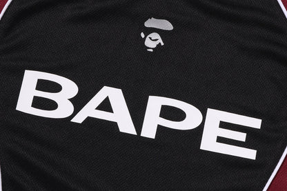 BAPE 足球標誌暖身放鬆版長袖T恤