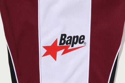 BAPE 足球標誌暖身放鬆版長袖T恤