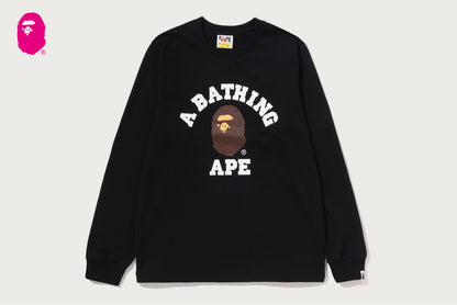 BAPE 大學長袖T恤