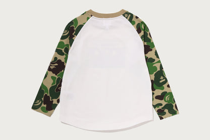 BAPE ABC CAMO 卡帶印花長袖T恤