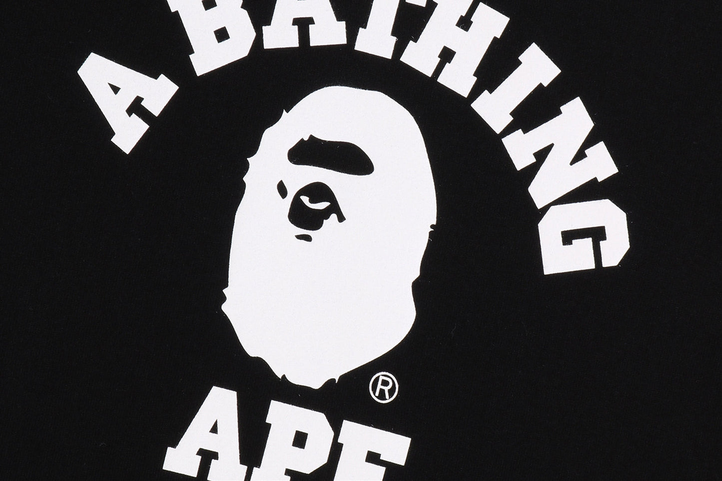 BAPE 1ST CAMO 大學層次長袖T恤