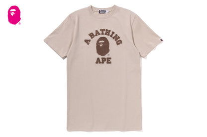 BAPE 刺繡大學T恤裙