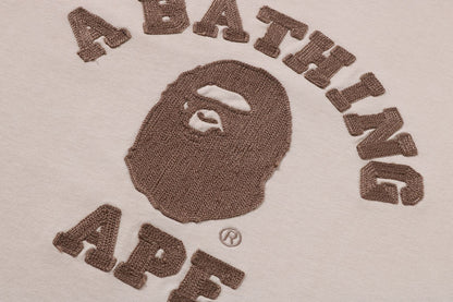 BAPE 刺繡大學T恤裙