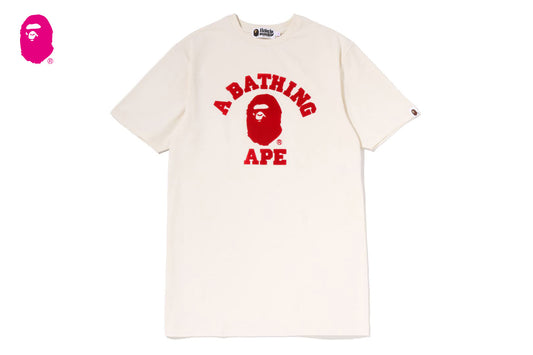 BAPE 大學風格T恤裙