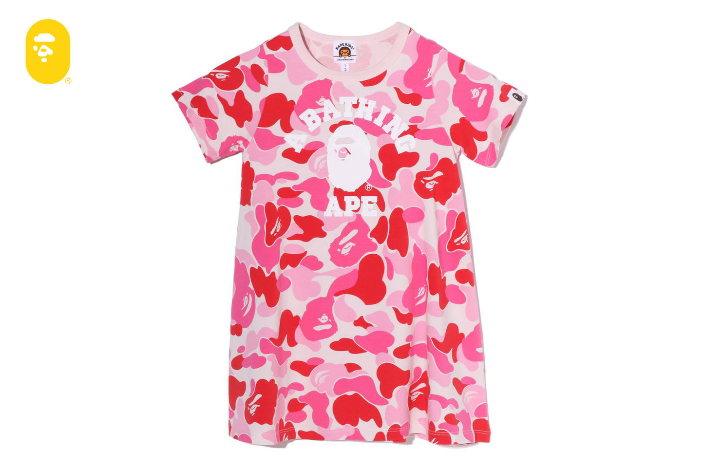 BAPE ABC CAMO 大學風連衣裙