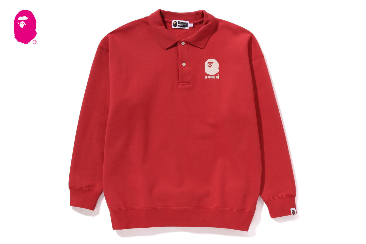 BAPE BY BATHING 長袖POLO衫