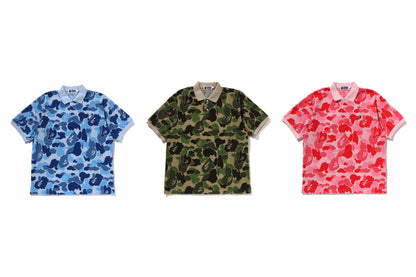 BAPE ABC CAMO PILE JACQUARD 寬鬆版 Polo 衫