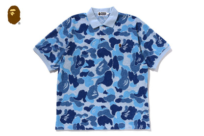 BAPE ABC CAMO PILE JACQUARD 寬鬆版 Polo 衫