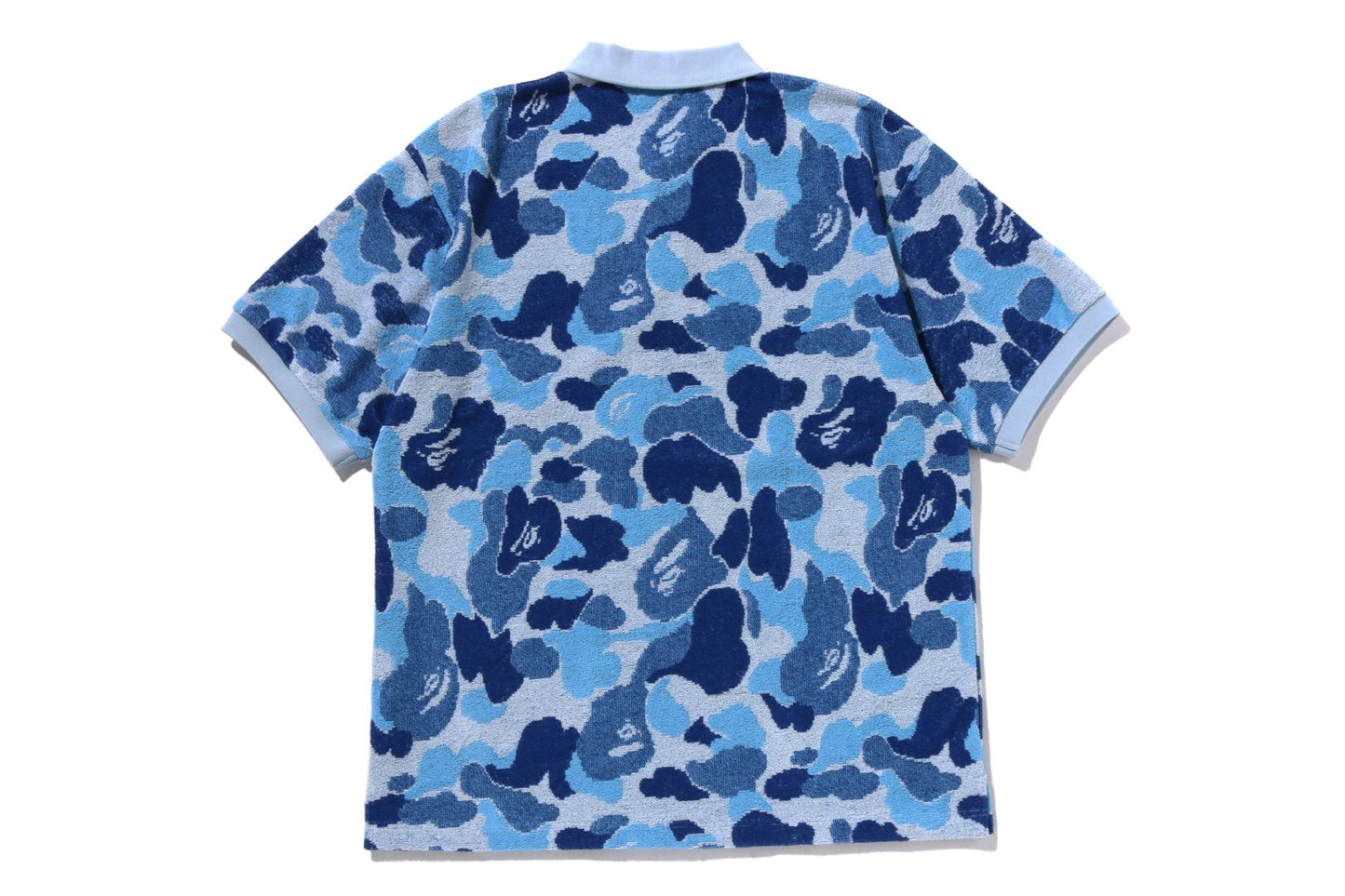 BAPE ABC CAMO PILE JACQUARD 寬鬆版 Polo 衫