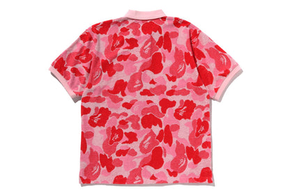 BAPE ABC CAMO PILE JACQUARD 寬鬆版 Polo 衫