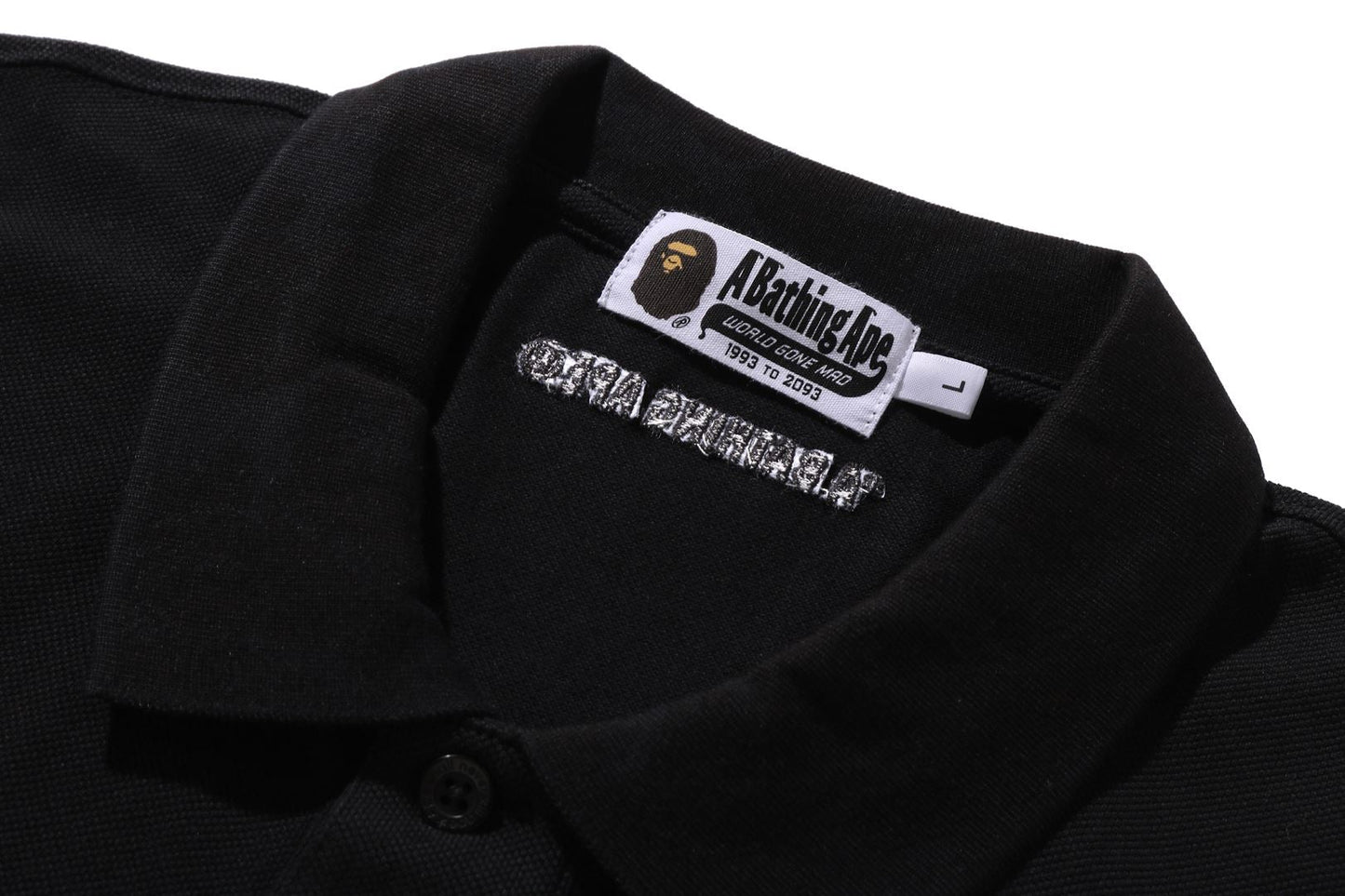 BAPE ONE POINT RELAXED FIT POLO SHIRT