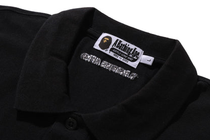 BAPE ONE POINT RELAXED FIT POLO SHIRT