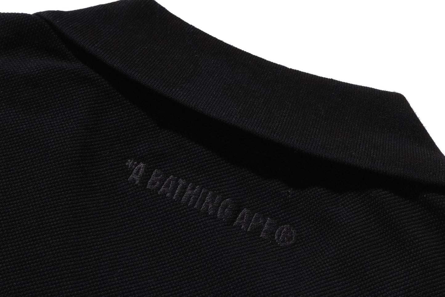 BAPE ONE POINT RELAXED FIT POLO SHIRT