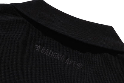 BAPE ONE POINT RELAXED FIT POLO SHIRT