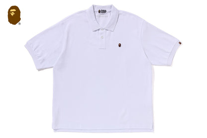 BAPE ONE POINT RELAXED FIT POLO SHIRT