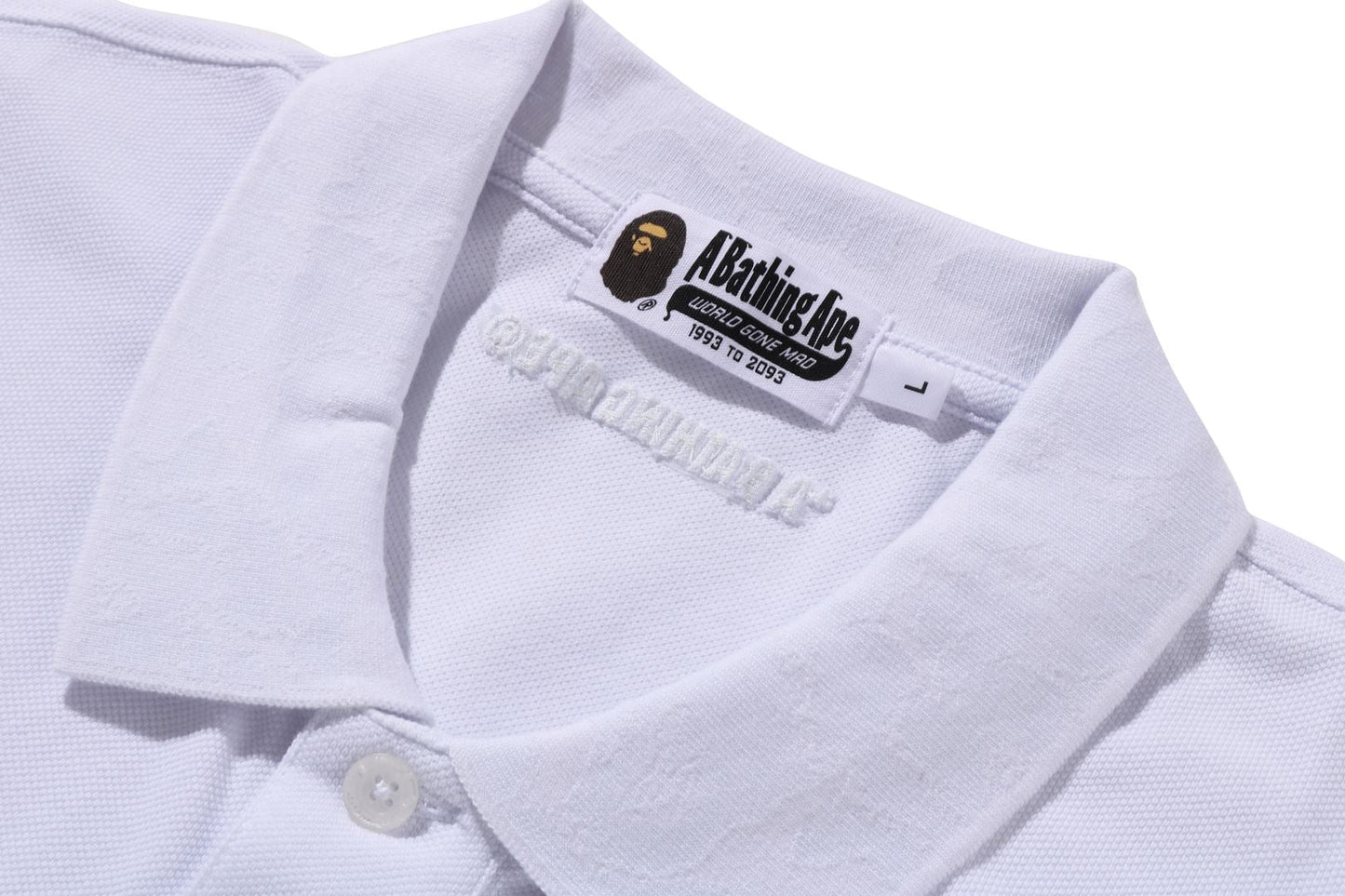 BAPE ONE POINT RELAXED FIT POLO SHIRT