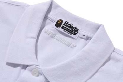 BAPE ONE POINT RELAXED FIT POLO SHIRT