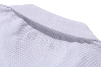 BAPE ONE POINT RELAXED FIT POLO SHIRT