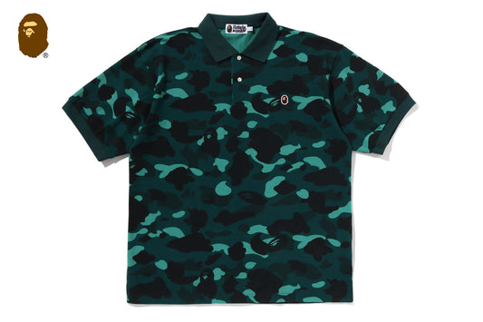 BAPE COLOR CAMO ONE POINT RELAXED FIT POLO