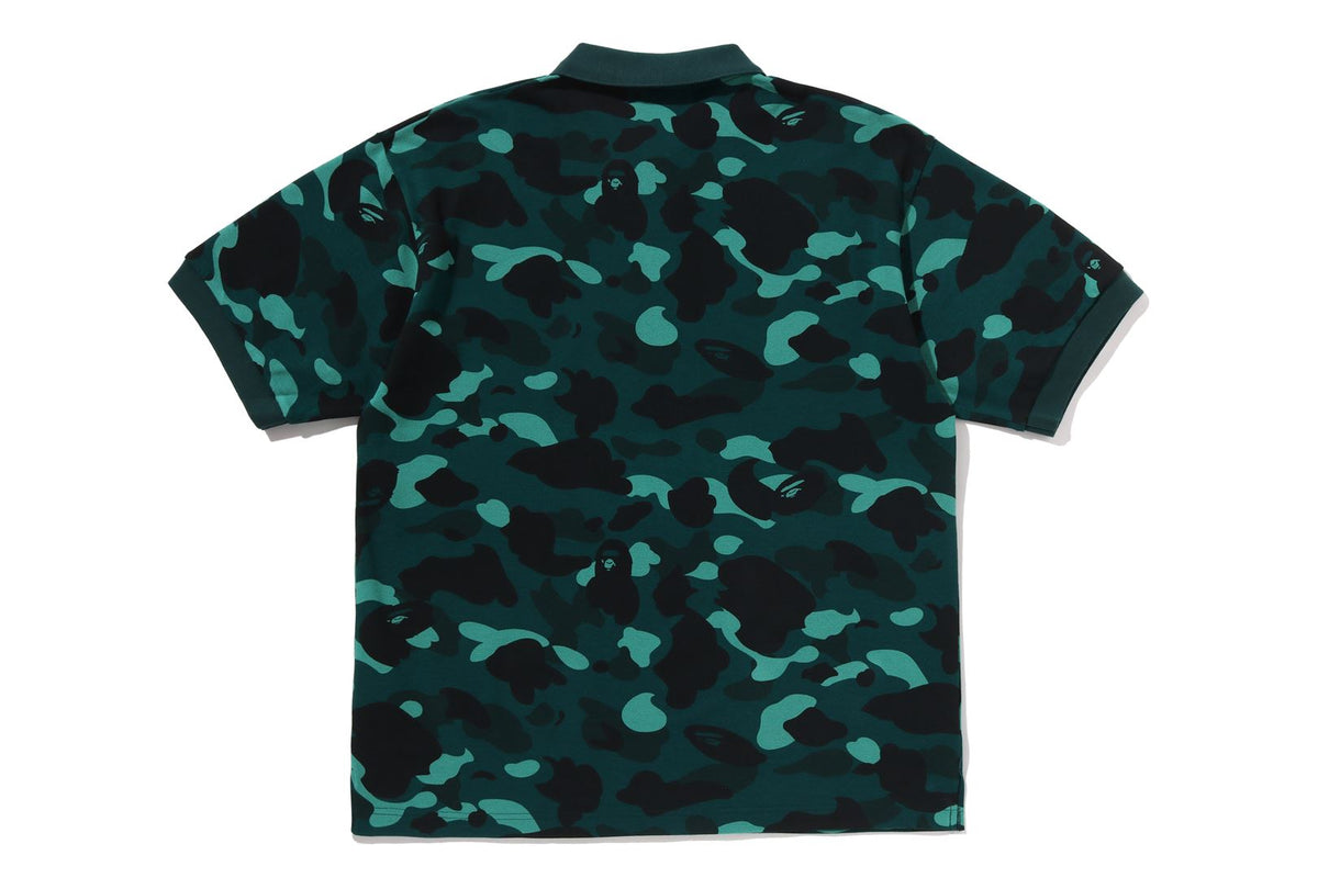 BAPE COLOR CAMO ONE POINT RELAXED FIT POLO