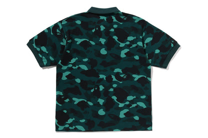 BAPE COLOR CAMO ONE POINT RELAXED FIT POLO