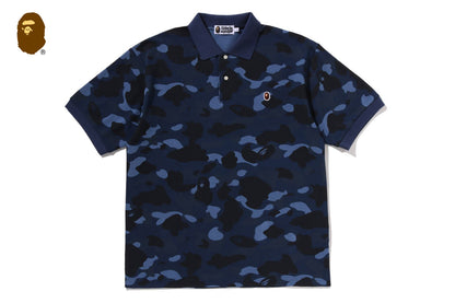 BAPE COLOR CAMO ONE POINT RELAXED FIT POLO
