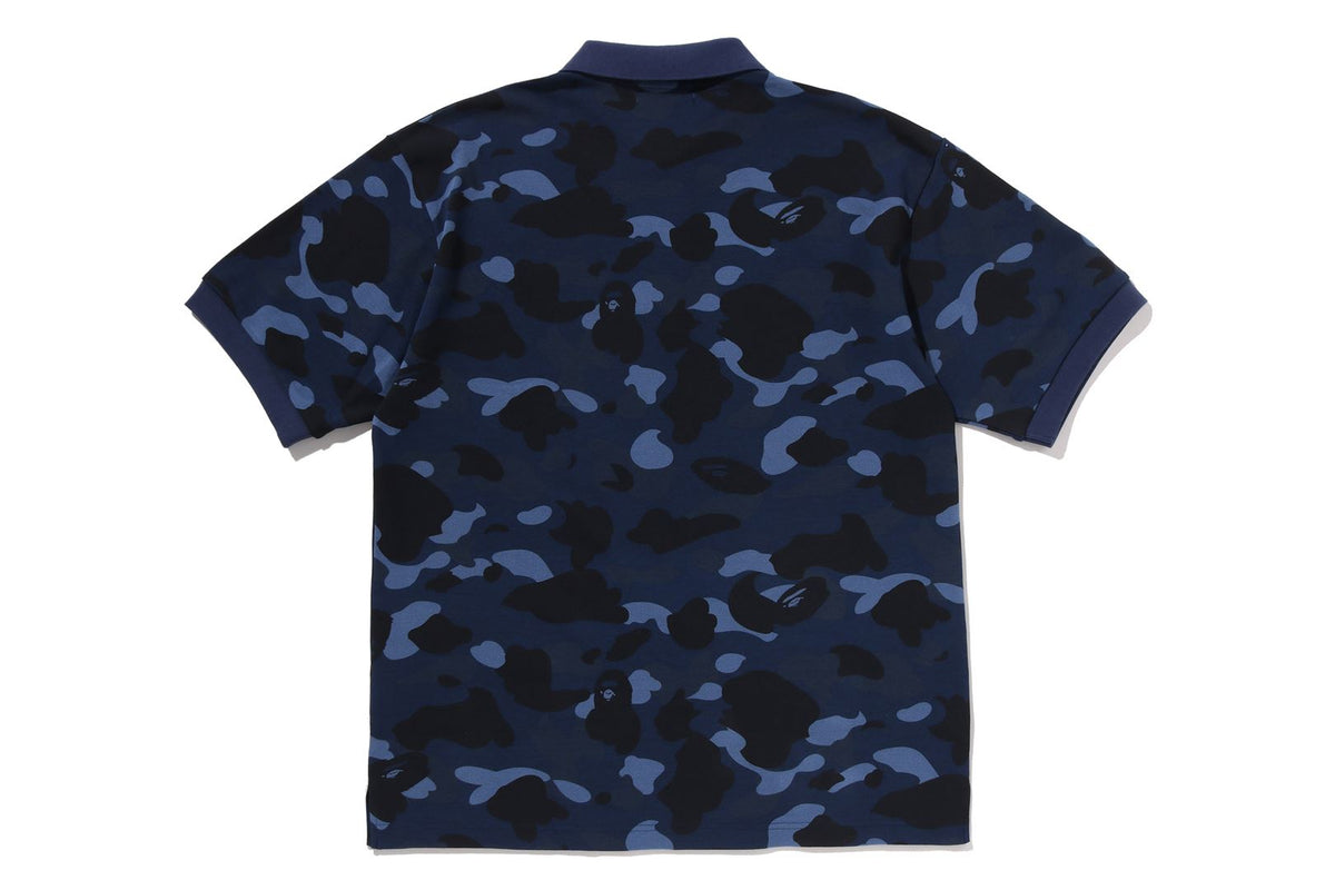BAPE COLOR CAMO ONE POINT RELAXED FIT POLO