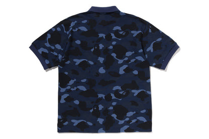 BAPE COLOR CAMO ONE POINT RELAXED FIT POLO