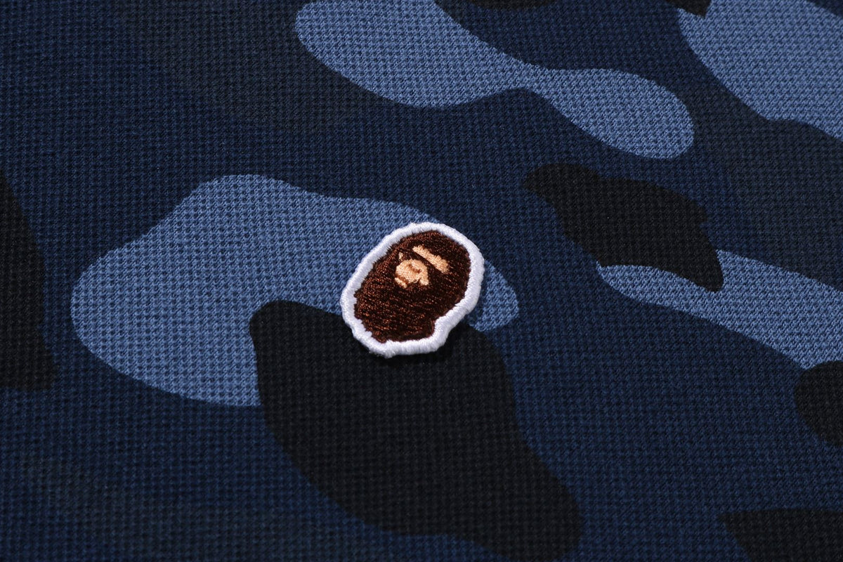 BAPE COLOR CAMO ONE POINT RELAXED FIT POLO