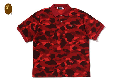 BAPE COLOR CAMO ONE POINT RELAXED FIT POLO