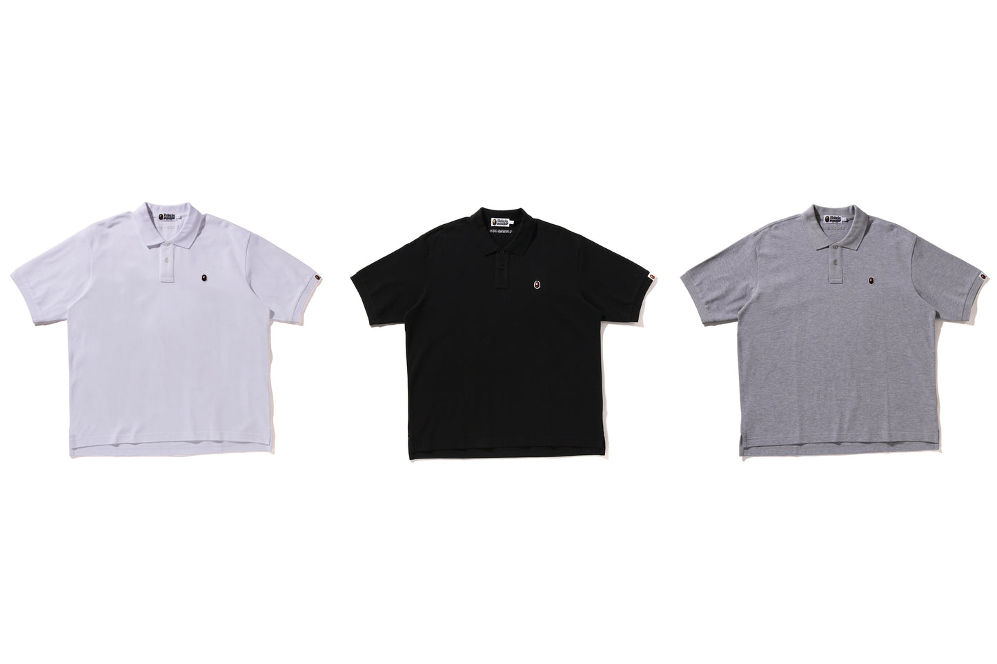 BAPE ONE POINT REGULAR FIT POLO SHIRT