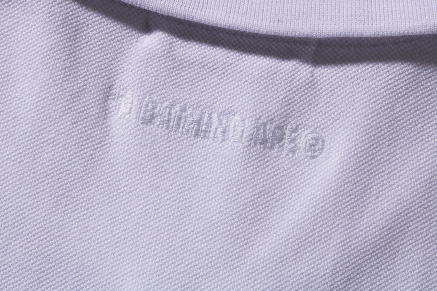 BAPE ONE POINT REGULAR FIT POLO SHIRT