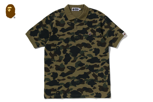 BAPE 1ST CAMO 一點設計常規版型 Polo 衫