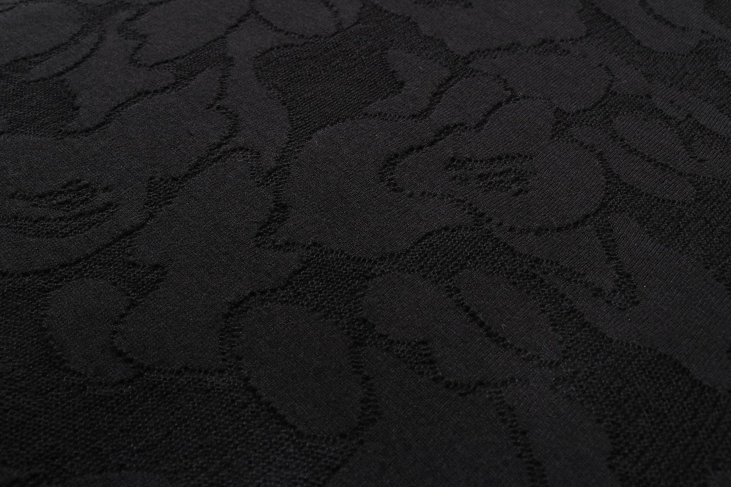 BAPE SOLID CAMO JACQUARD RELAXED FIT POLO SHIRT