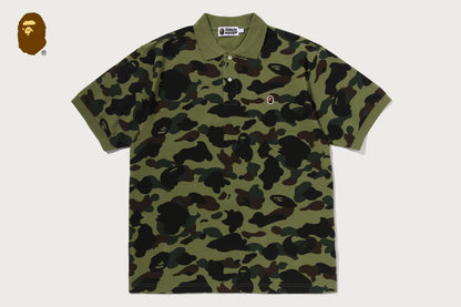 BAPE 1ST CAMO ONE POINT POLO