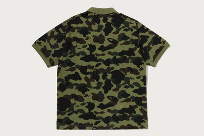 BAPE 1ST CAMO ONE POINT POLO