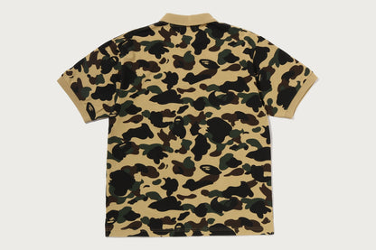 BAPE 1ST CAMO ONE POINT POLO